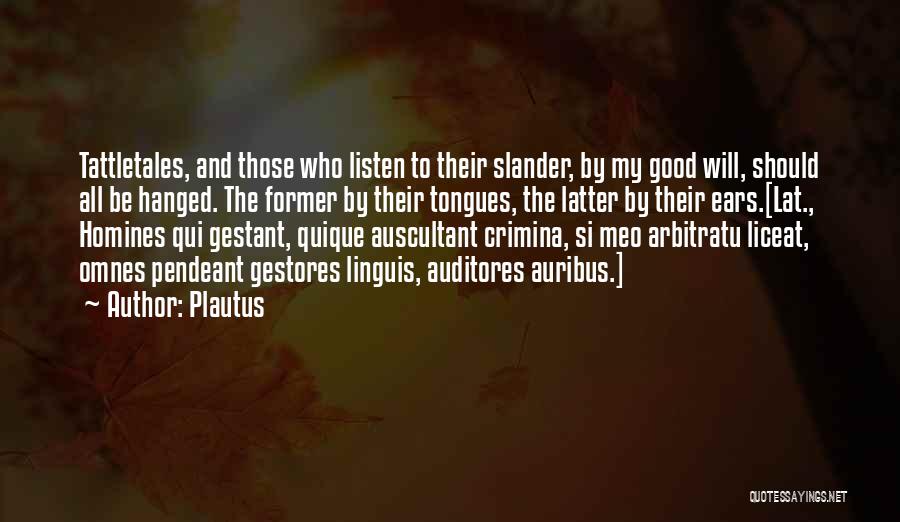 Plautus Quotes 197503