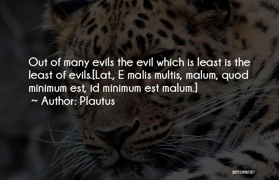 Plautus Quotes 533597