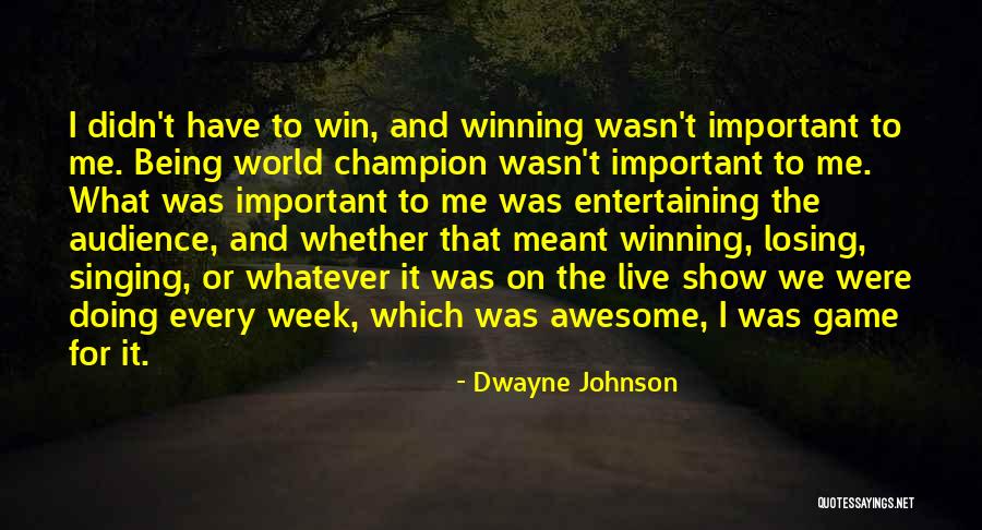 Plawecki Kevin Quotes By Dwayne Johnson Plawecki Kevin Quotes By Dwayne Johnson