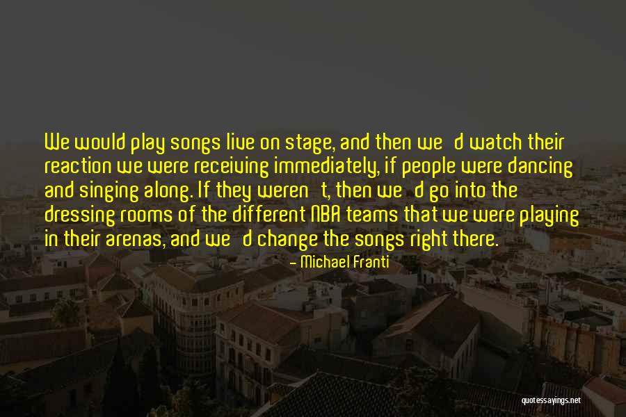 Play Along Quotes By Michael Franti