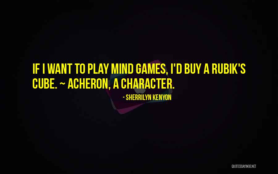 Play Mind Games Quotes By Sherrilyn Kenyon Play Mind Games Quotes By Sherrilyn Kenyon
