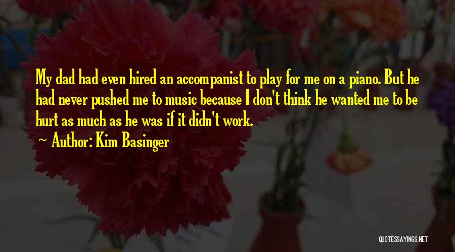 Play On Music Quotes By Kim Basinger