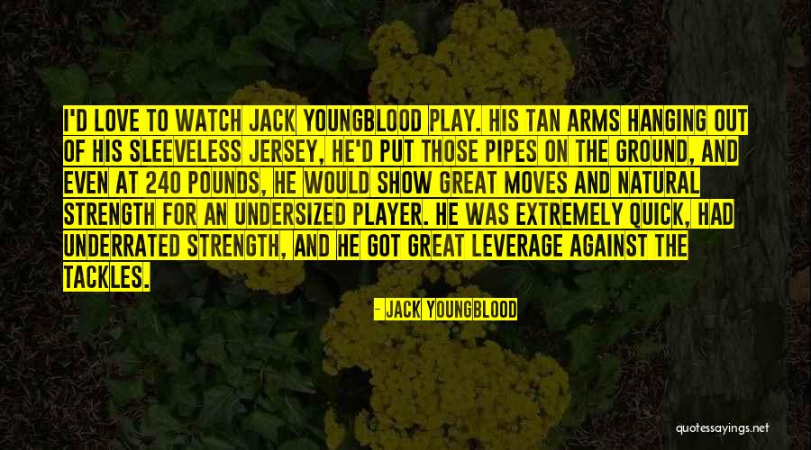 Play On Player Quotes By Jack Youngblood Play On Player Quotes By Jack Youngblood