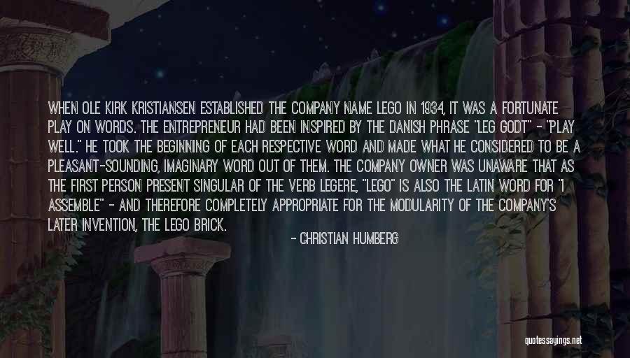 Play On Words Quotes By Christian Humberg Play On Words Quotes By Christian Humberg