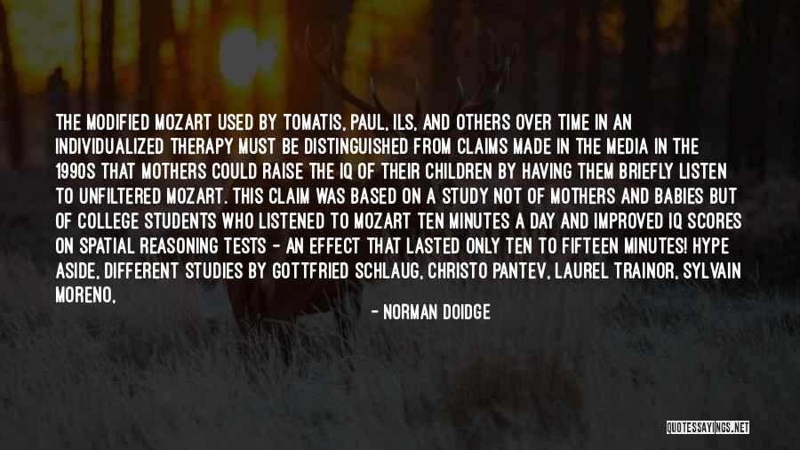 Play Therapy Quotes By Norman Doidge