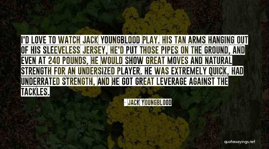 Play These Arms Quotes By Jack Youngblood Play These Arms Quotes By Jack Youngblood