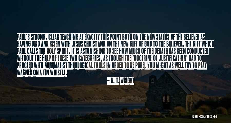Play These Two Quotes By N. T. Wright Play These Two Quotes By N. T. Wright