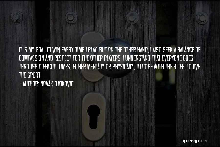 Play With Time Quotes By Novak Djokovic