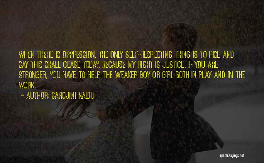 Play Work Quotes By Sarojini Naidu