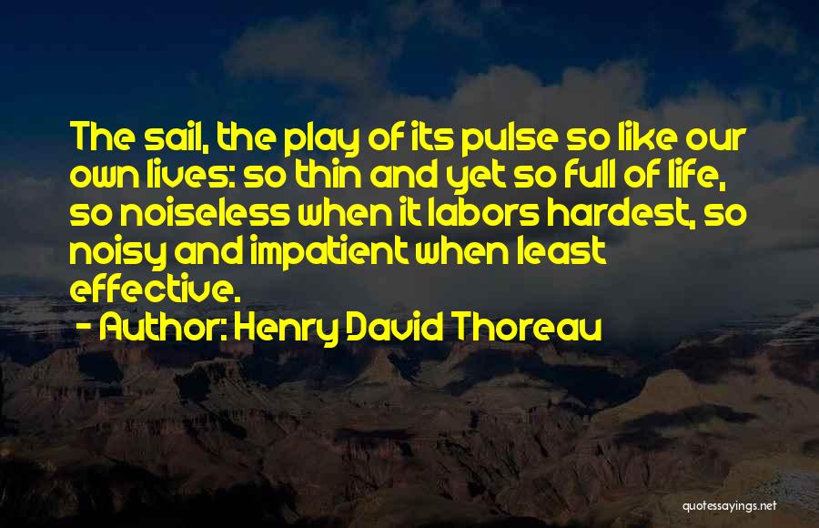 Play Your Hardest Quotes By Henry David Thoreau