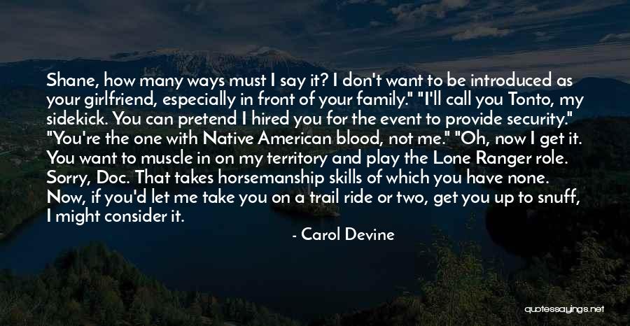 Play Your Role Quotes By Carol Devine Play Your Role Quotes By Carol Devine