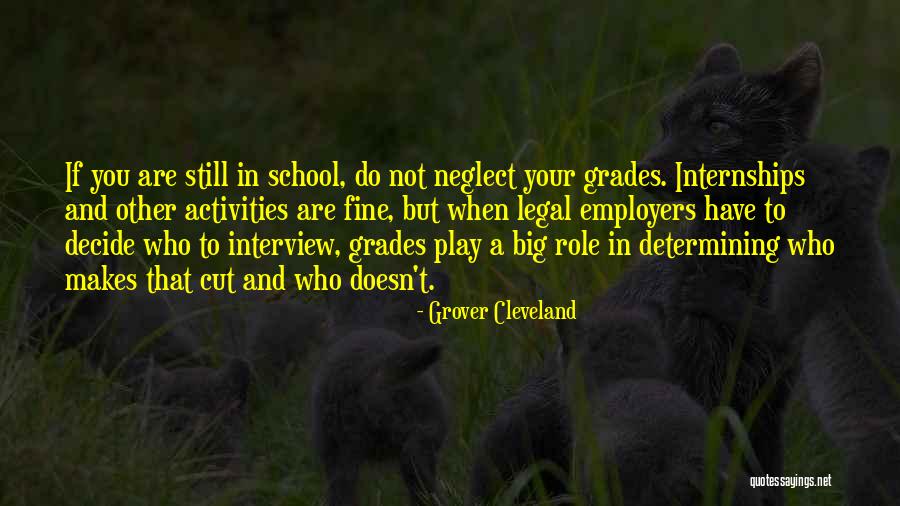 Play Your Role Quotes By Grover Cleveland Play Your Role Quotes By Grover Cleveland