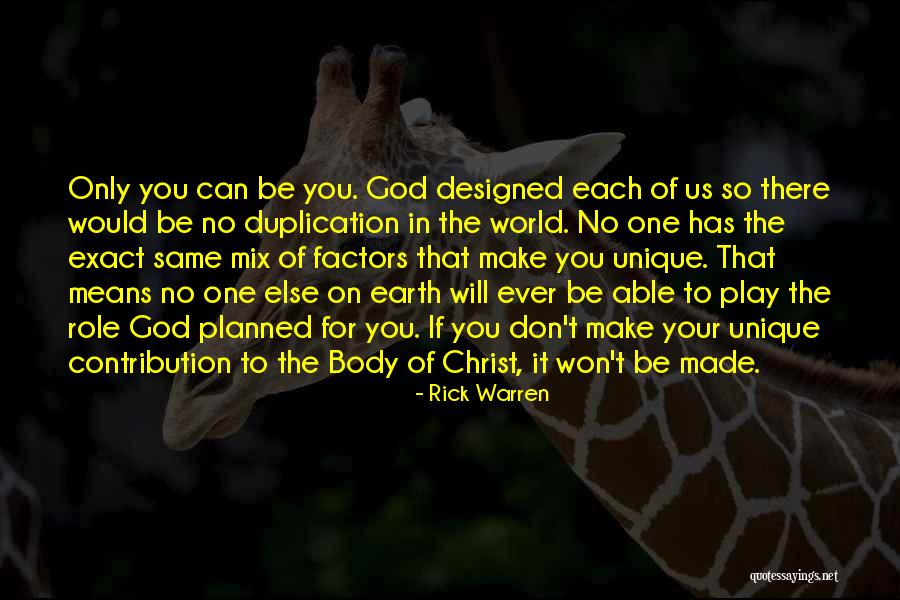 Play Your Role Quotes By Rick Warren Play Your Role Quotes By Rick Warren