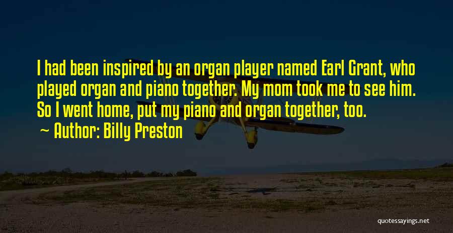 Player Piano Quotes By Billy Preston