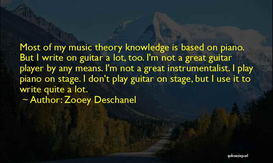 Player Piano Quotes By Zooey Deschanel