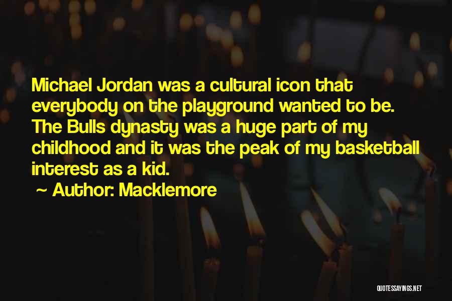 Playground Basketball Quotes By Macklemore
