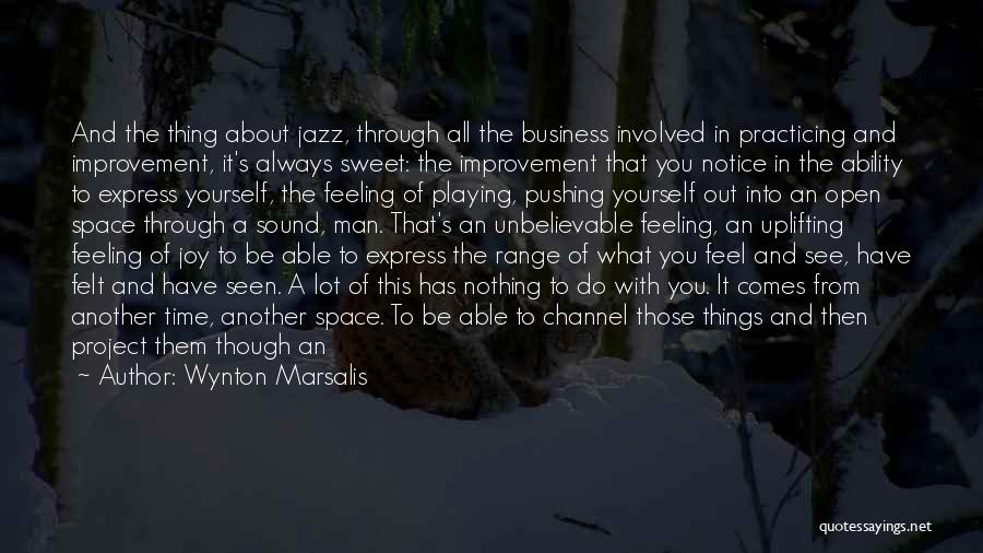 Playing An Instrument Quotes By Wynton Marsalis