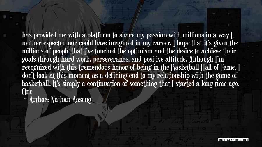 Playing Basketball Quotes By Nathan Aaseng