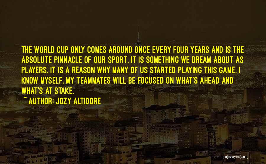 Playing For Your Teammates Quotes By Jozy Altidore