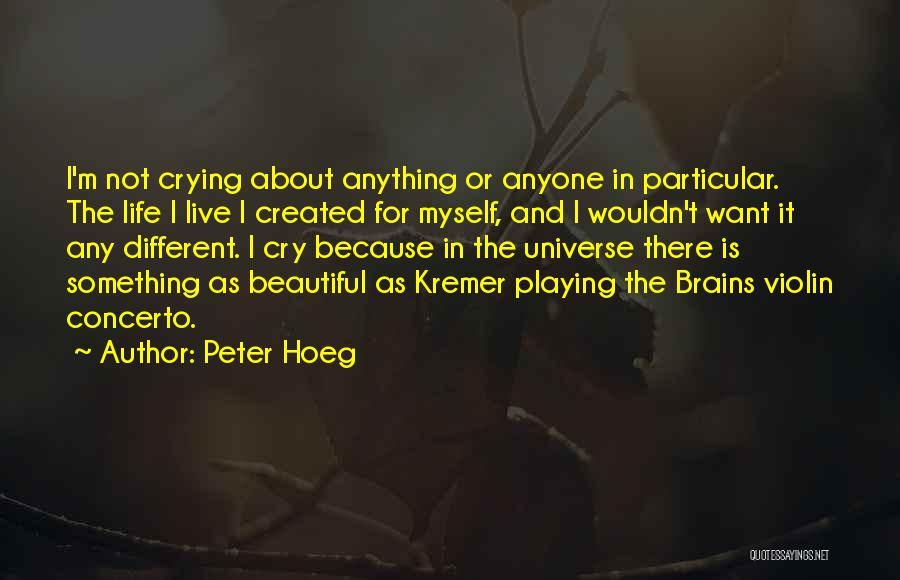 Playing Music Live Quotes By Peter Hoeg