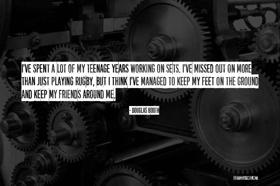 Playing Rugby Quotes By Douglas Booth Playing Rugby Quotes By Douglas Booth