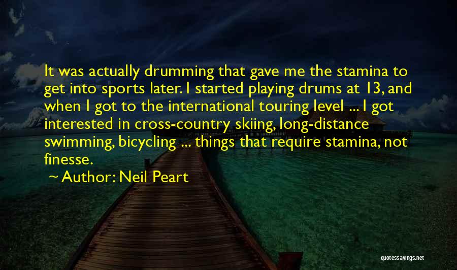 Playing Sports Quotes By Neil Peart