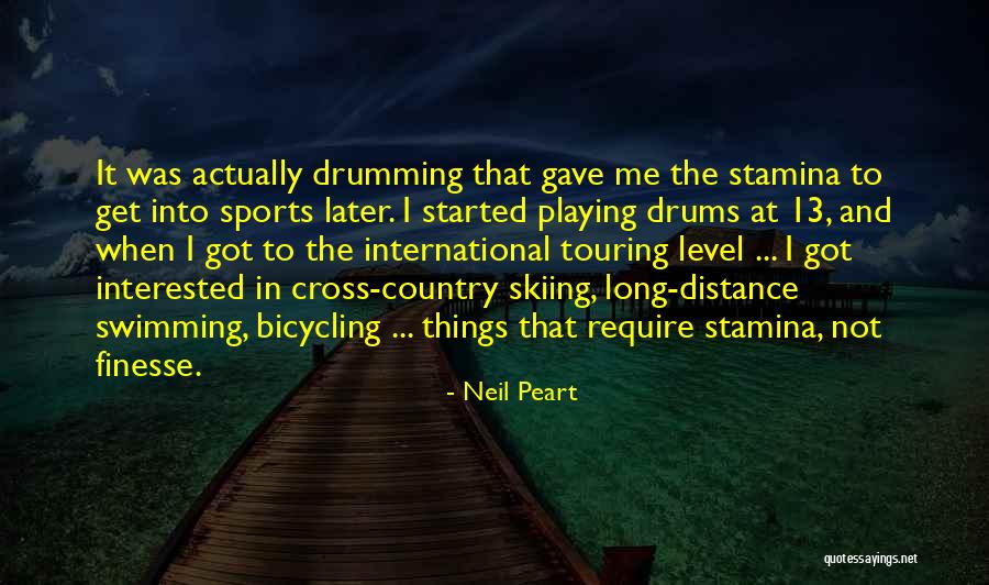 Playing Sports Quotes By Neil Peart