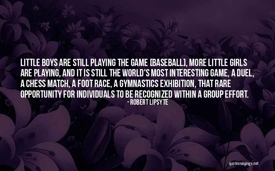 Playing Sports Quotes By Robert Lipsyte