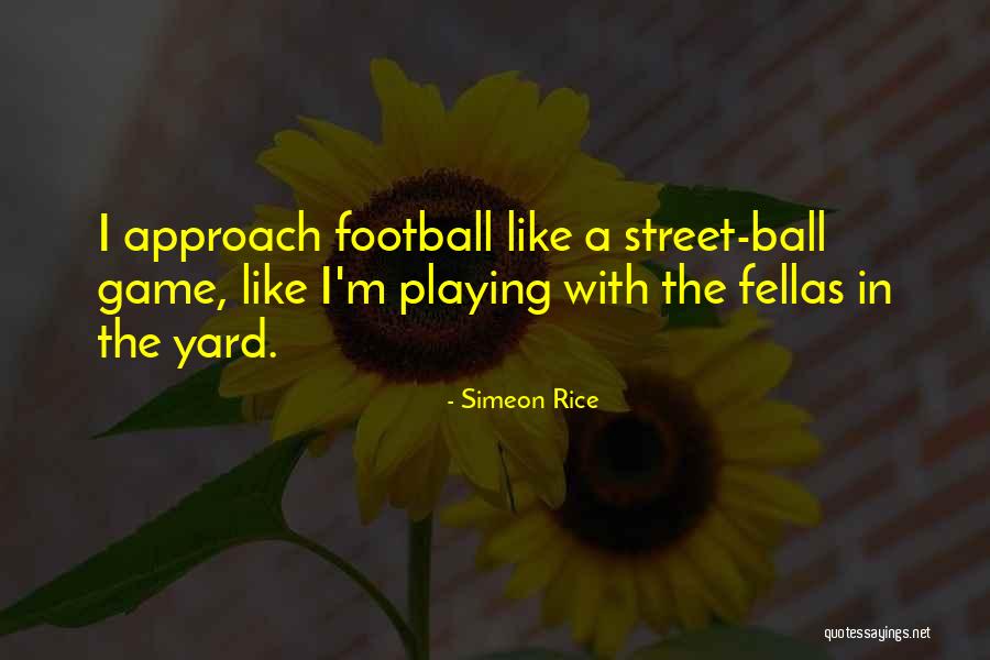 Playing The Games Quotes By Simeon Rice Playing The Games Quotes By Simeon Rice