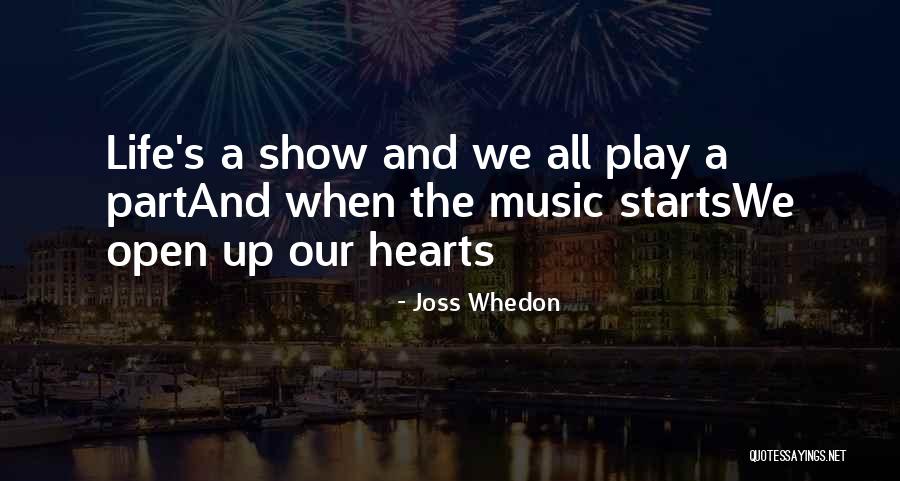 Playing With Hearts Quotes By Joss Whedon Playing With Hearts Quotes By Joss Whedon