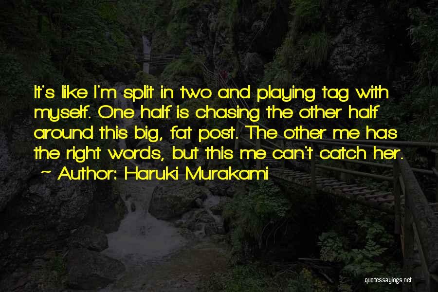 Playing With Words Quotes By Haruki Murakami