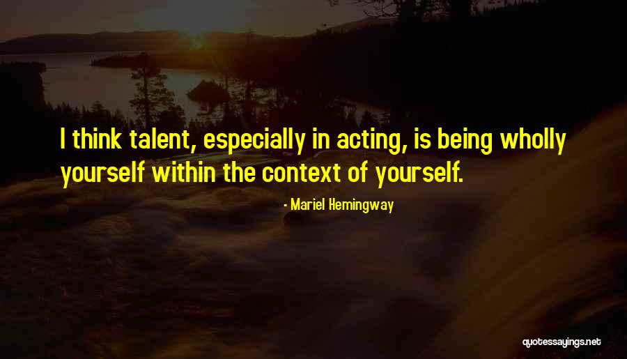 Playlist Script Quotes By Mariel Hemingway Playlist Script Quotes By Mariel Hemingway