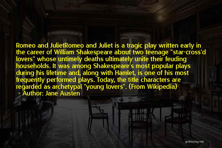 Plays From Shakespeare Quotes By Jane Austen