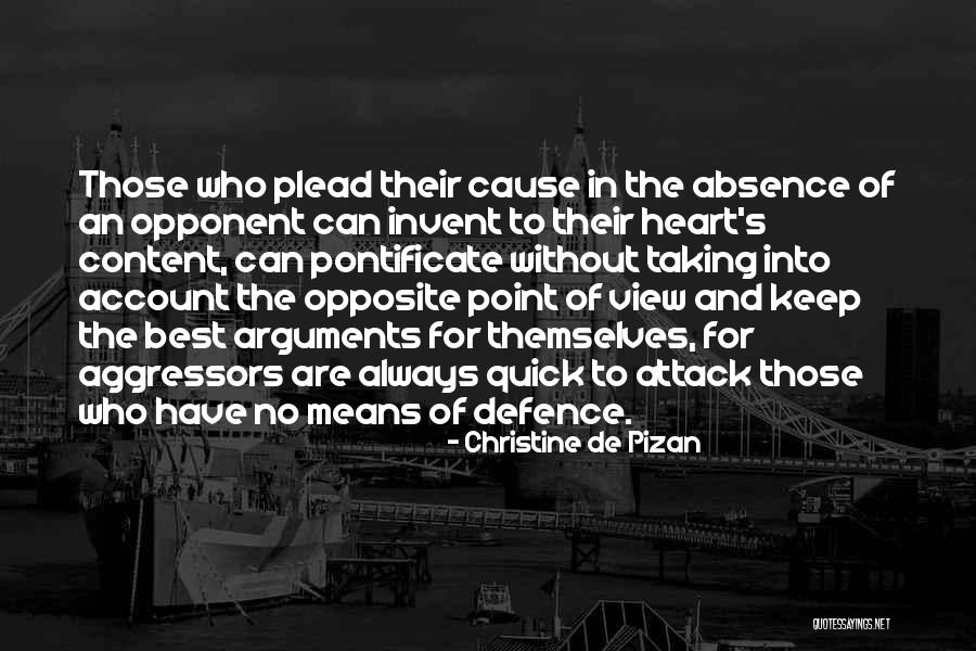 Plead My Cause Quotes By Christine De Pizan Plead My Cause Quotes By Christine De Pizan