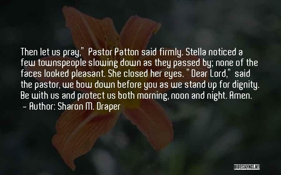 Pleasant Night Quotes By Sharon M. Draper