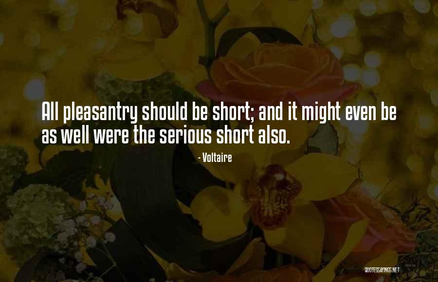 Pleasantry Quotes By Voltaire Pleasantry Quotes By Voltaire