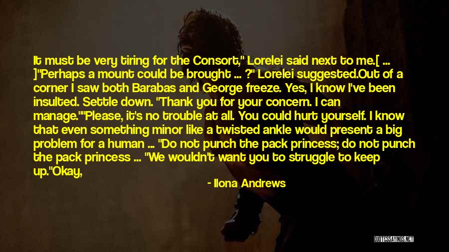 Please And Thank You Quotes By Ilona Andrews