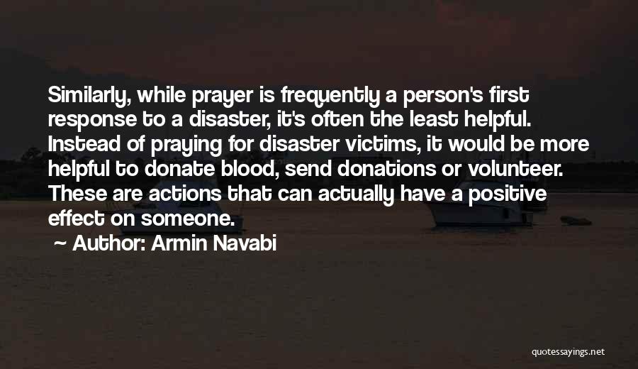 Please Donate Blood Quotes By Armin Navabi