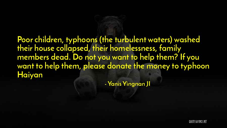 Please Donate Quotes By Yanis Yingnan JI