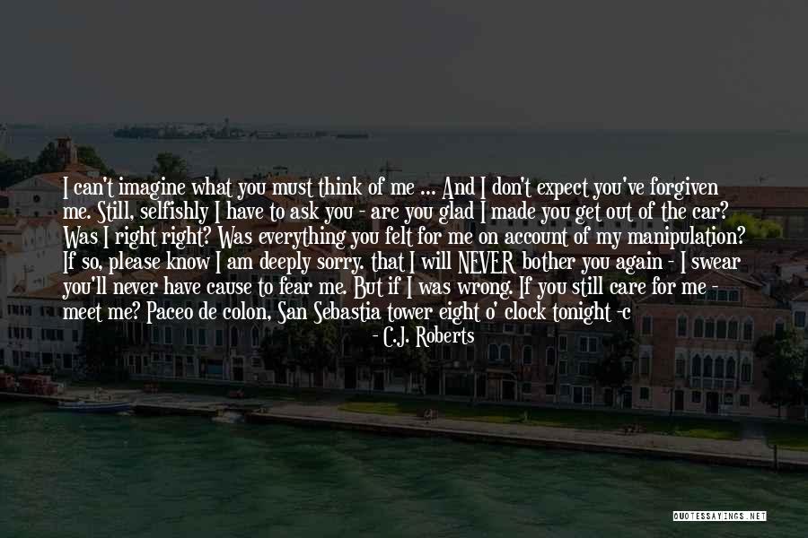 Please Don't Get Me Wrong Quotes By C.J. Roberts