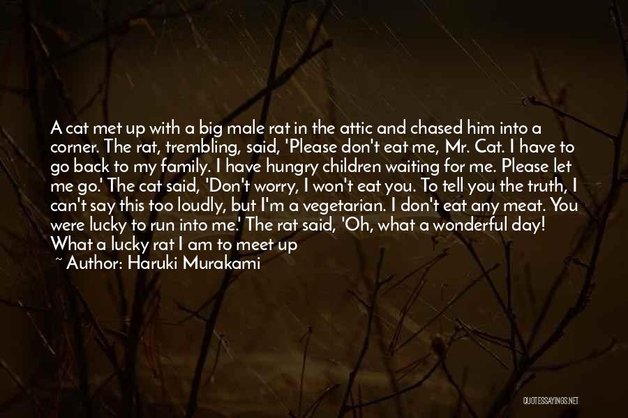 Please Don't Let Me Go Quotes By Haruki Murakami