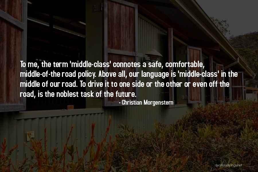 Please Drive Safe Quotes By Christian Morgenstern