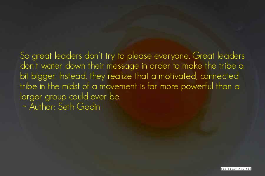 Please Everyone Quotes By Seth Godin