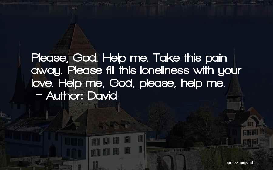 Please Love Me Quotes By David