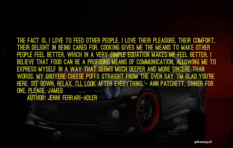 Please Make Love To Me Quotes By Jenni Ferrari-Adler