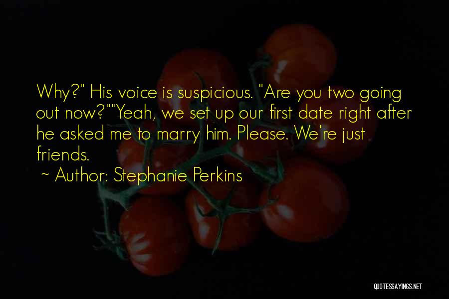 Please Marry Me Quotes By Stephanie Perkins