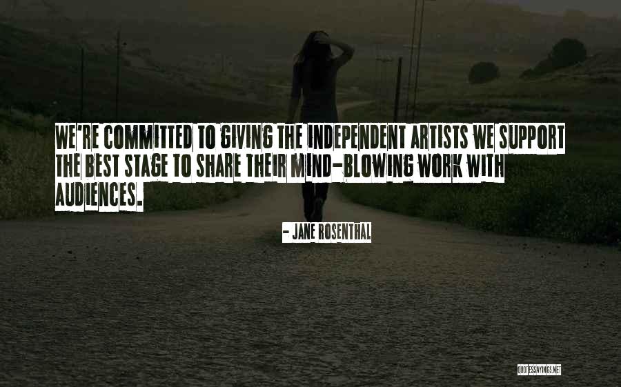 Please Share And Support Quotes By Jane Rosenthal Please Share And Support Quotes By Jane Rosenthal