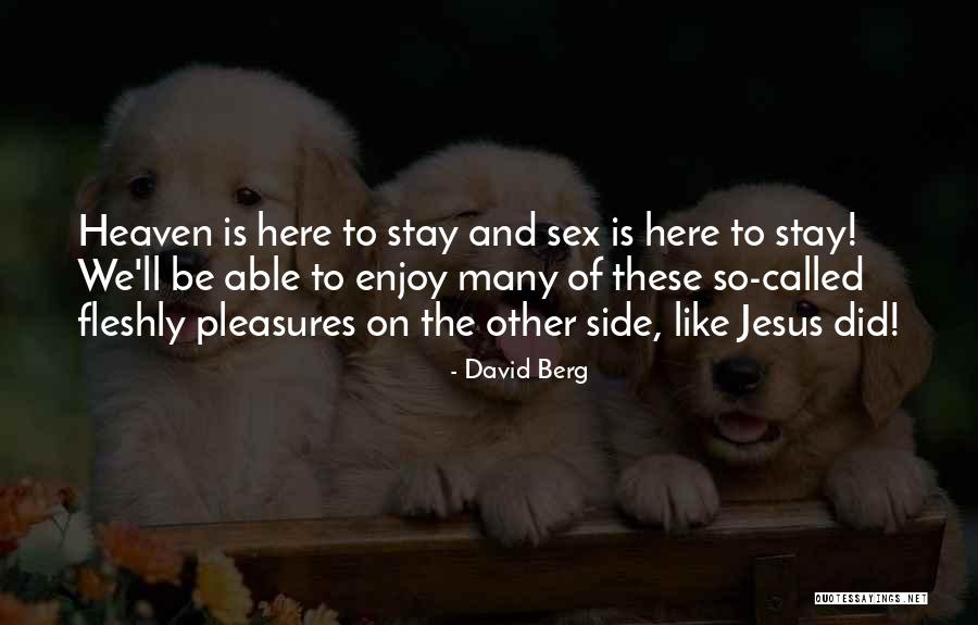 Please Stay By My Side Quotes By David Berg