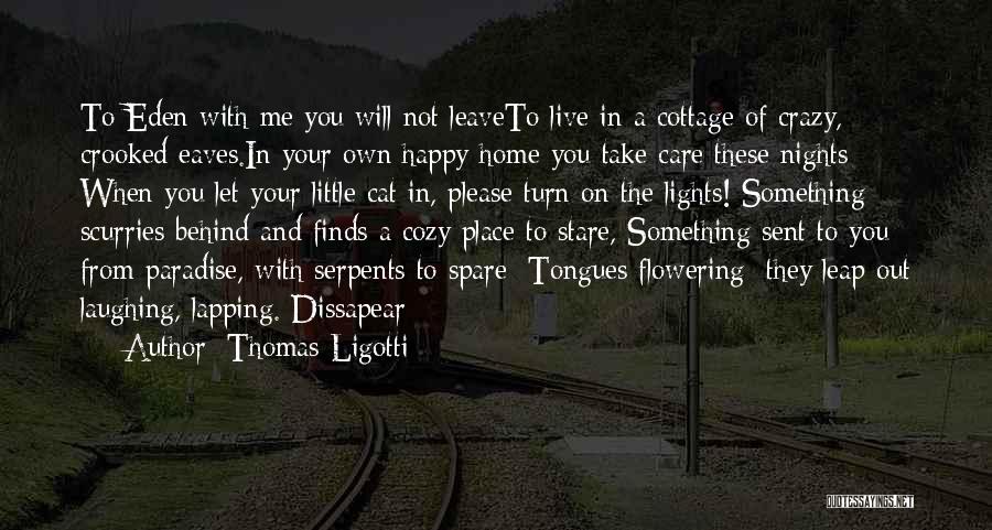 Please Take Care Quotes By Thomas Ligotti