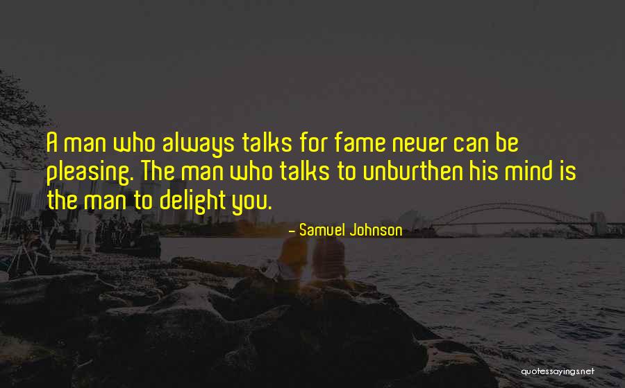 Pleasing A Man Quotes By Samuel Johnson Pleasing A Man Quotes By Samuel Johnson